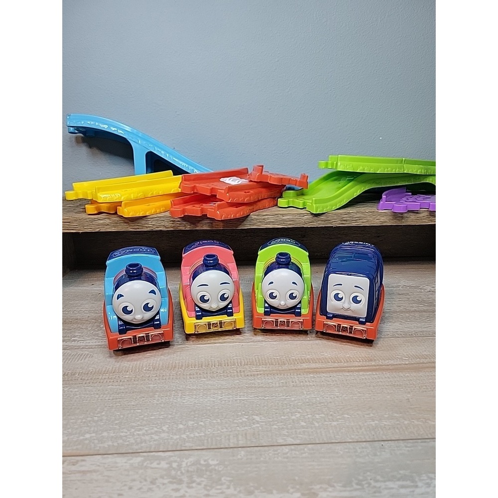 My First Thomas & Friends Railway Pals Thomas Rosie Diesel Percy Set of 4 WORKS!